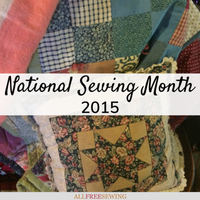 National Sewing Month 2015