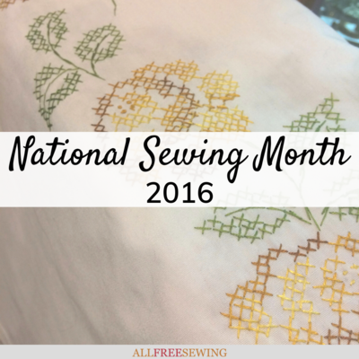 National Sewing Month 2016