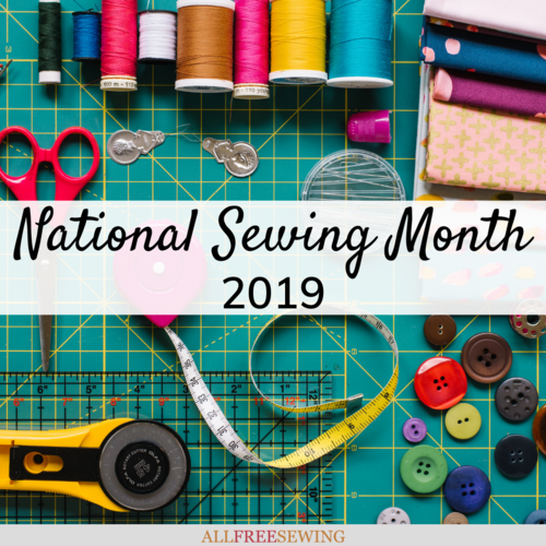 National Sewing Month 2019
