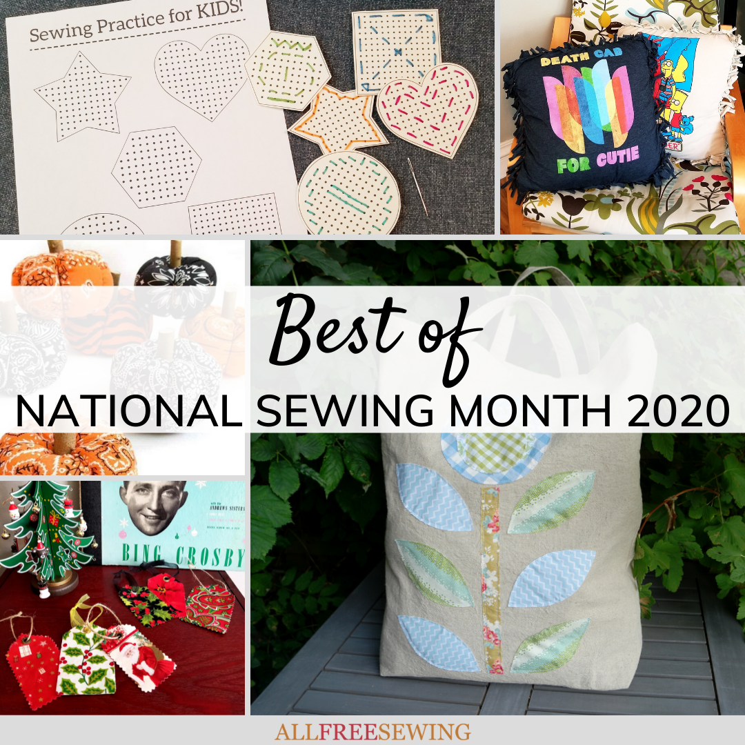 Best of National Sewing Month 2020 | AllFreeSewing.com