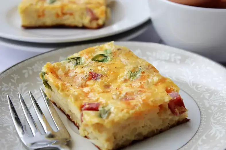 Ham And Cheese Breakfast Casserole Recipe | AllFreeCasseroleRecipes.com