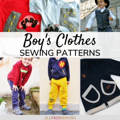Sewing for Boys: 17+ DIY Clothing Ideas That He'll Love | AllFreeSewing.com