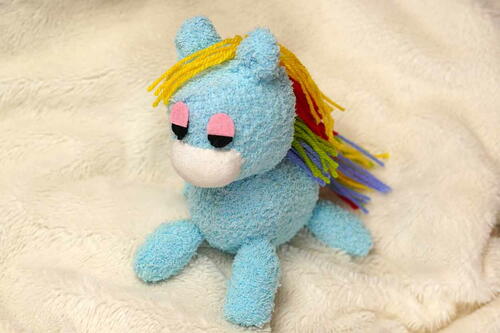 Cute Sock Pony Sewing Project