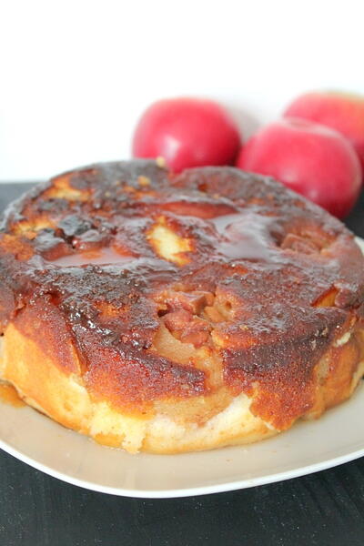 Upside Down Apple Cake