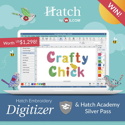 Hatch Embroidery Digitizer Software Review