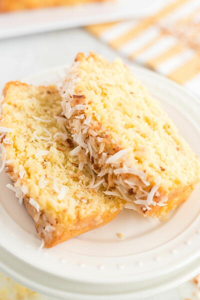 Buttermilk Coconut Pound Cake