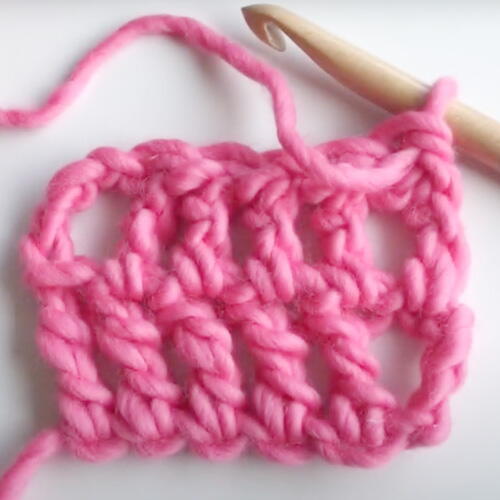 Triple Crochet Stitch