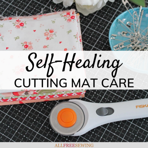 How to Repair a Self healing Cutting mat - Sewing Fact