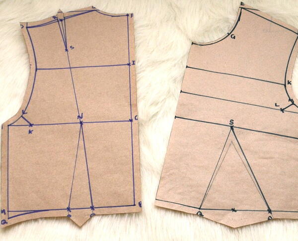 Easy Basic Bodice Block for Beginners