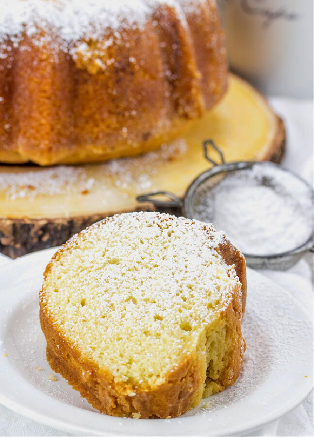 Classic Butter Rum Cake