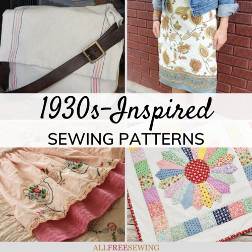 20 1930s Sewing Patterns Free Sewing and the Great Depression