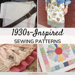 20 1930s Sewing Patterns Free + Sewing and the Great Depression