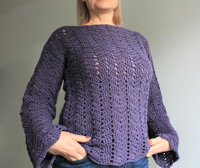 Suzette Crochet Oversized Cardigan Pattern
