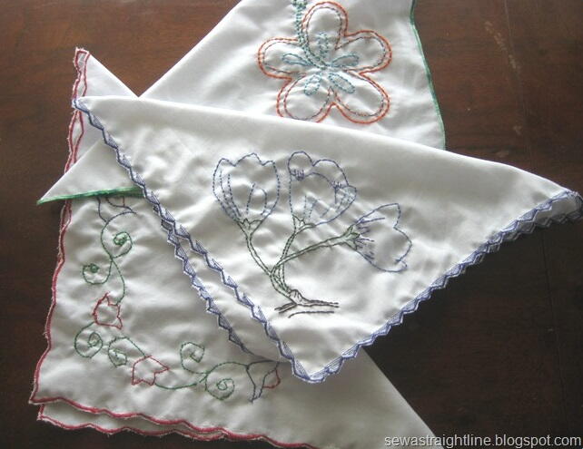 Be a Lady Embroidered Hankie