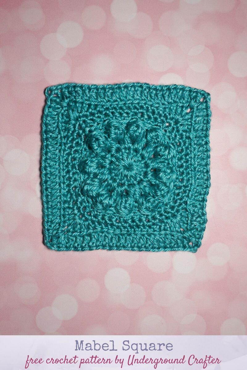 Mabel Square | AllFreeCrochetAfghanPatterns.com