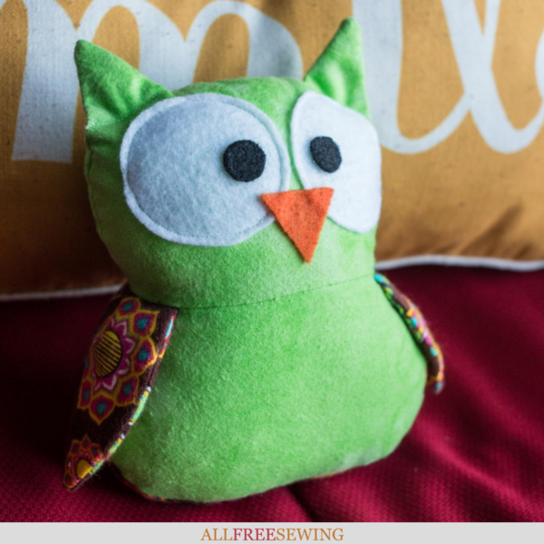 Soft and Sweet Owl Plushie Pattern Video Tutorial