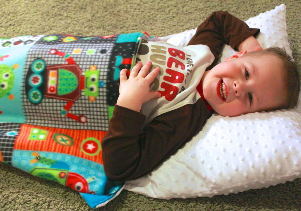 DIY Nap Mat with Pillow (for Kids)