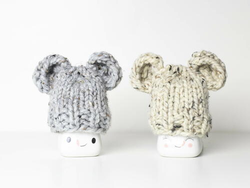 Mini Hat Bear Ears Marshmallow Mugs Home Decor Ornaments