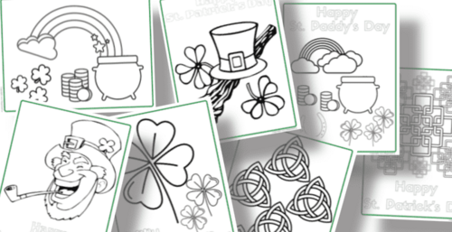Free St. Patrick’s Day Coloring Pages