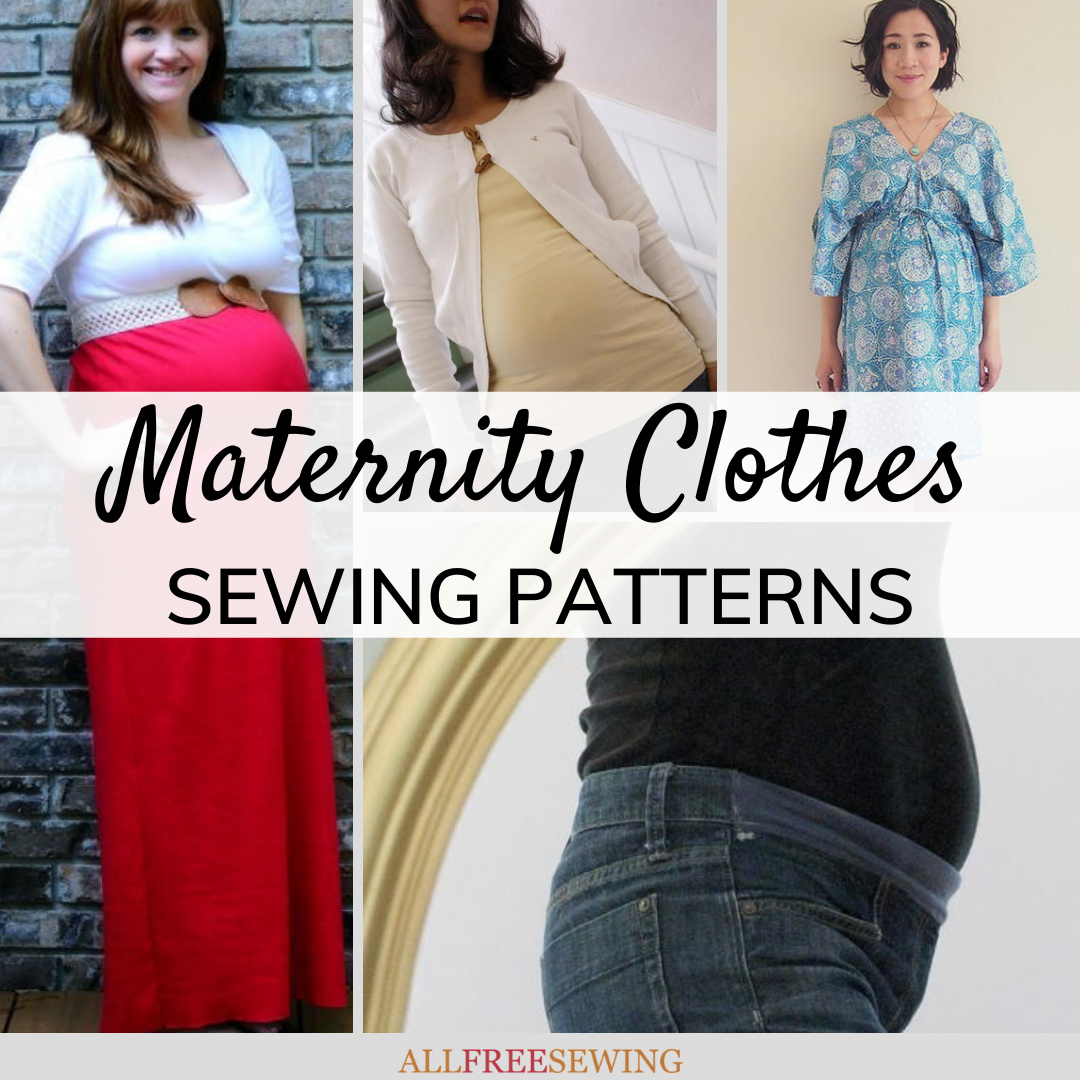 20 Free Maternity Sewing Patterns PDF Inlcudes  DIY Crafts