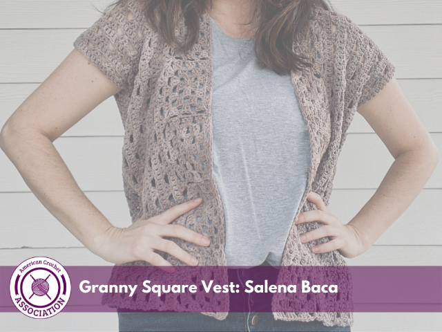 Granny square 2025 vest pattern