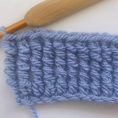 Quadruple Treble Crochet Stitch 