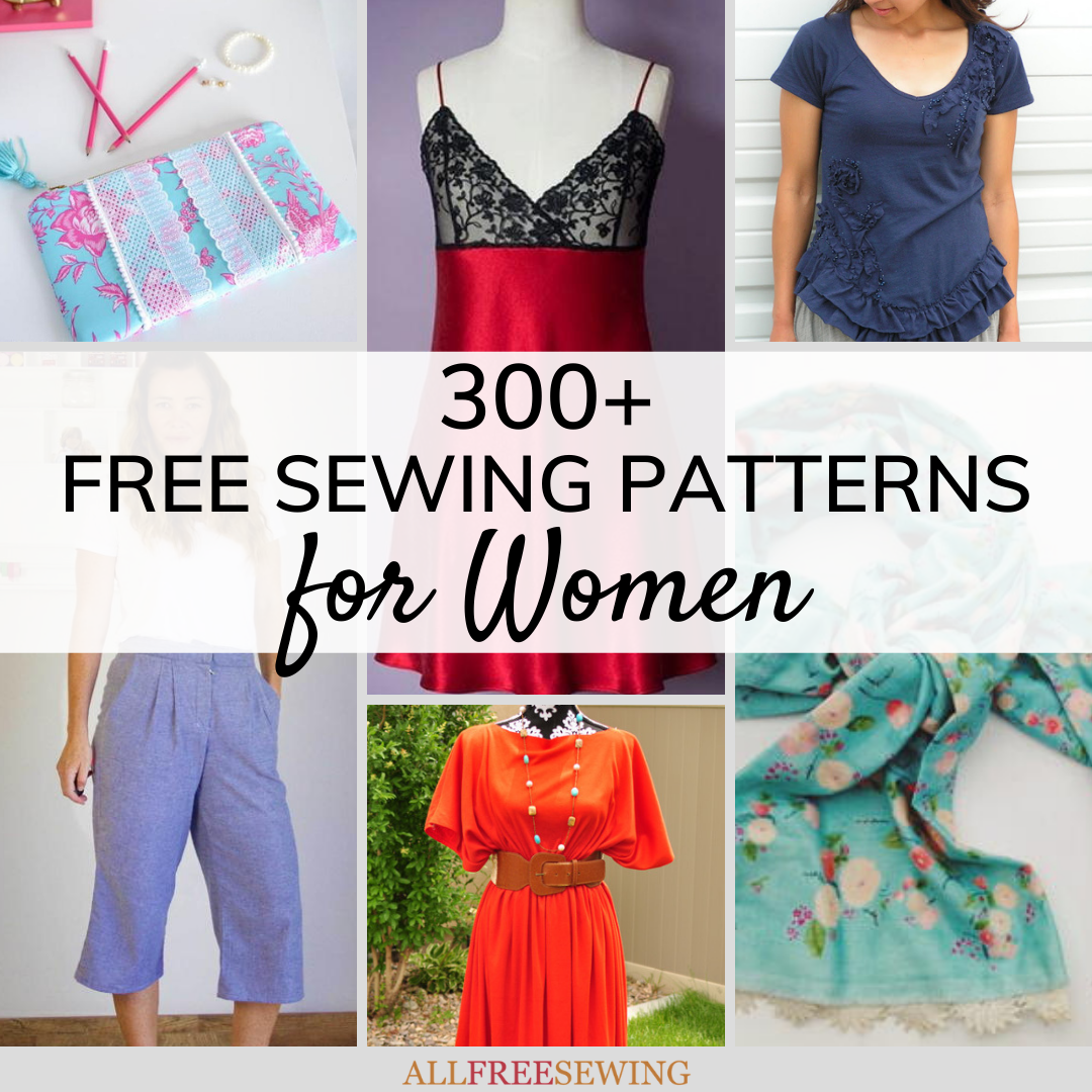 300+ Free Sewing Patterns for Women | AllFreeSewing.com
