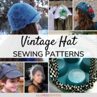 23 Vintage Hat Sewing Patterns (+ Headbands and Veils)