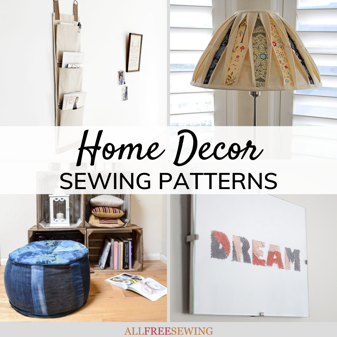 30+ Sewing Projects for the Home