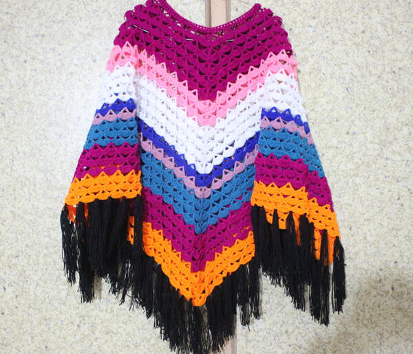 Love Crochet Girls Shawl All Sizes, Free Crochet Pattern Wrape Shawl