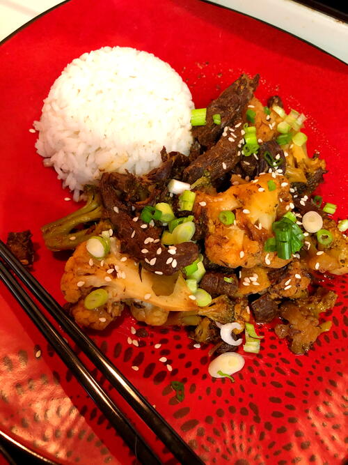 Easy Slow Cooker Teriyaki Beef And Vegetables Recipe