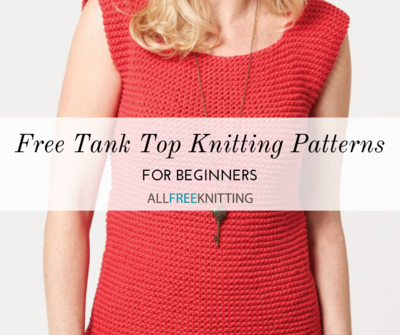 KNITTING PATTERN // Whistler Tank // Knit Tank Top Pattern // Knit Top // Knit  Tank 