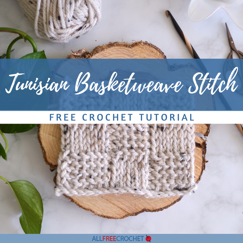 How To Crochet The Basket Weave Stitch – Plus Free Pattern! – The