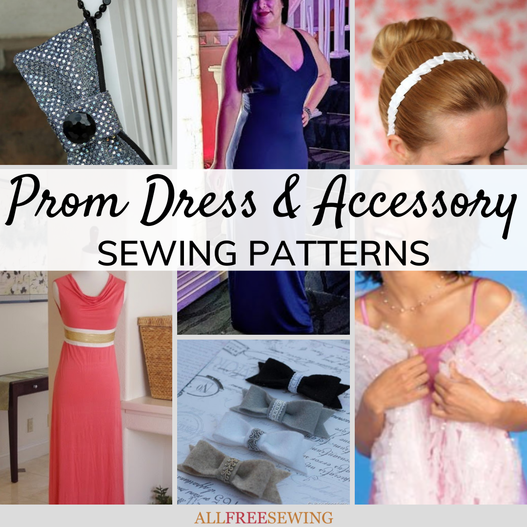 18+ Free Prom Dress Sewing Patterns & Accessories | AllFreeSewing.com 18+ Free Prom Dress Sewing Patterns & Accessories | AllFreeSewing.com