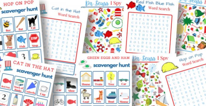 Dr. Seuss Printables | AllFreePaperCrafts.com