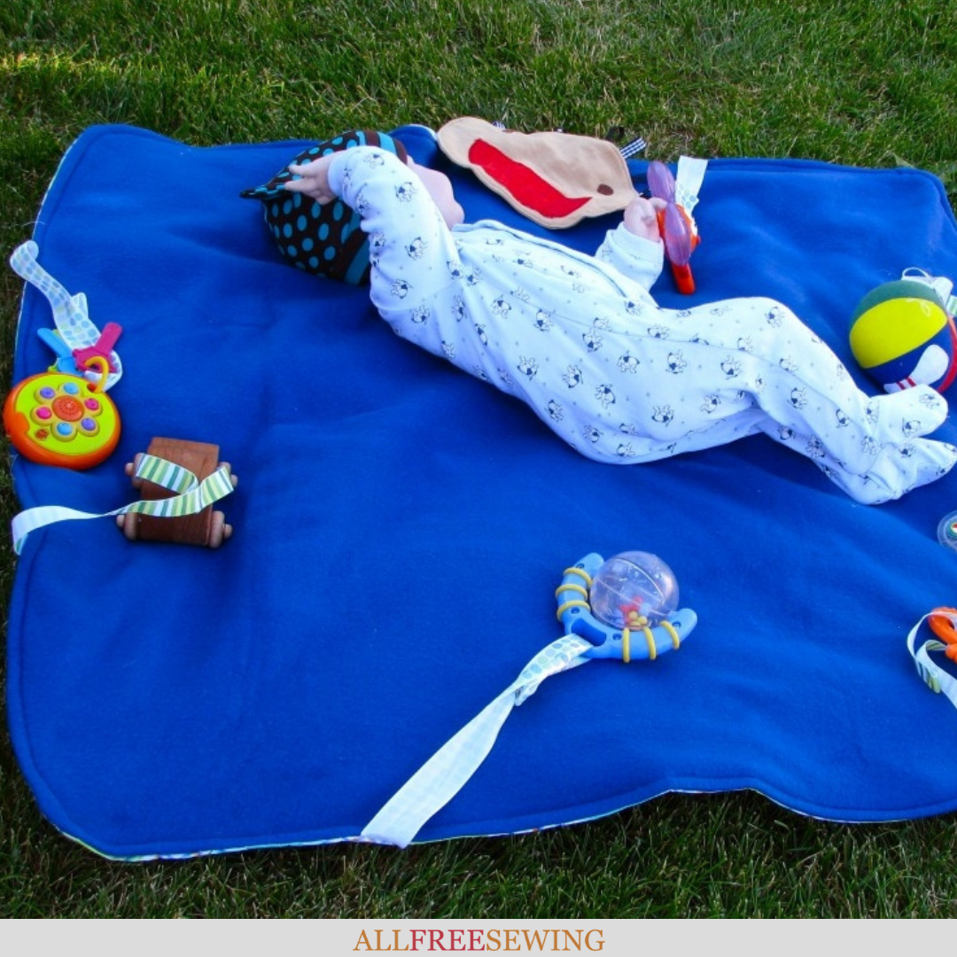 Great Outdoor Baby Blanket AllFreeSewing