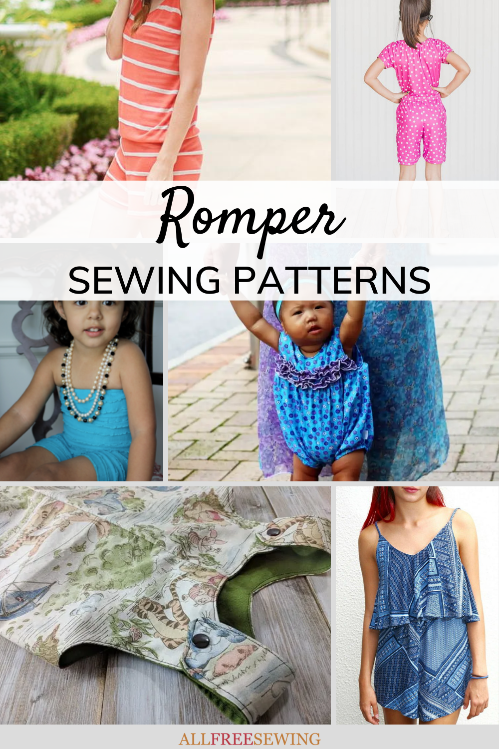 Romper Pattern Making 25 Free Romper Sewing Patterns | AllFreeSewing.com