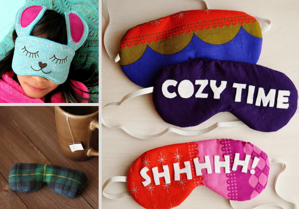 Patterned Eye Masks 10+ Eye Mask Patterns (Sooo Dreamy) | AllFreeSewing.com
