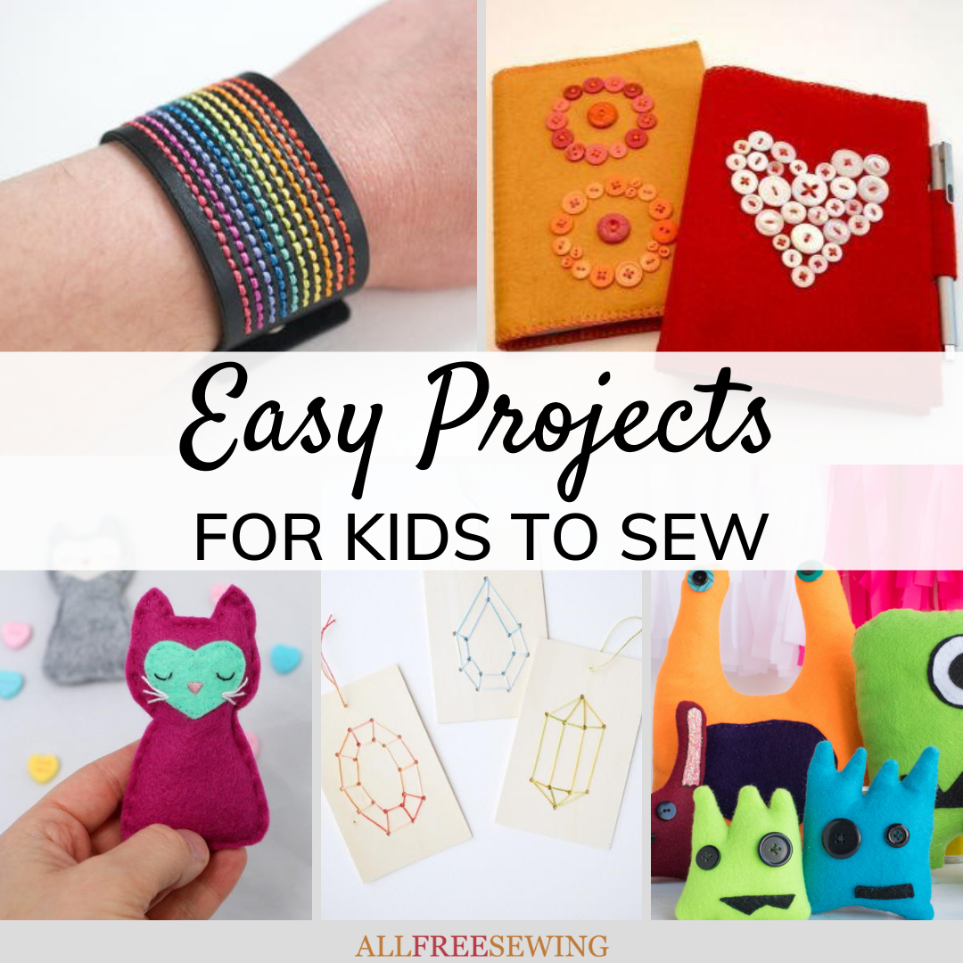 Teaching Kids to Sew- Tips & Ideas 
