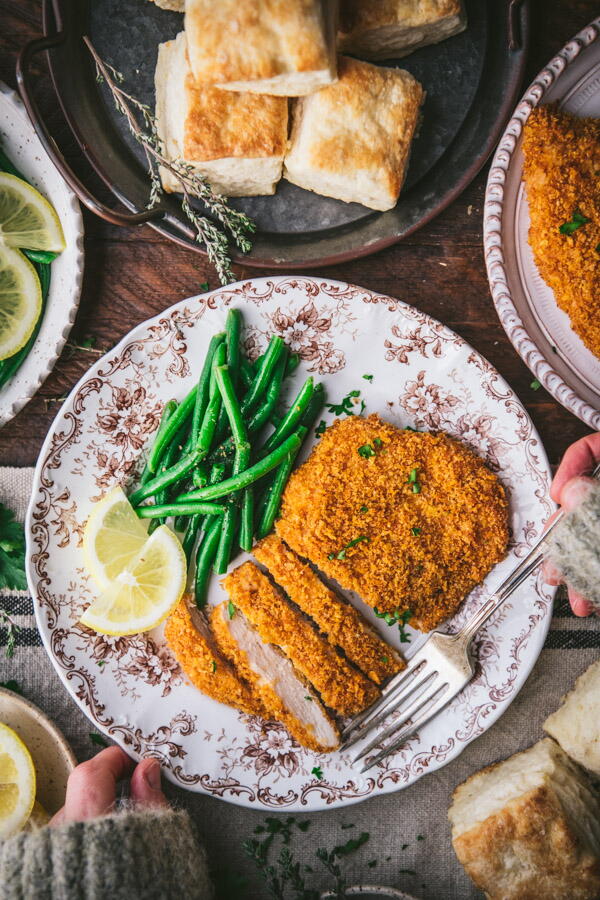 Oven Fried Chicken Breast | RecipeLion.com