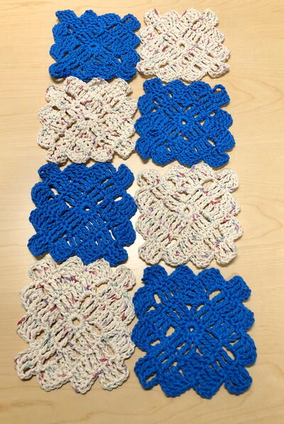 Crochet Farmhouse Table Runner Pattern 