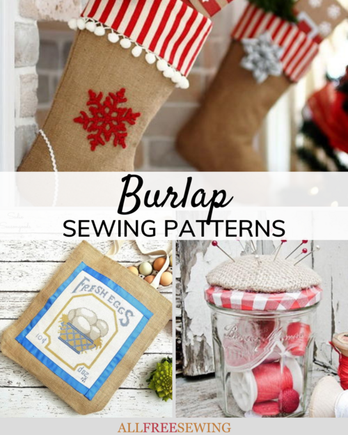 Burlap Sewing Projects