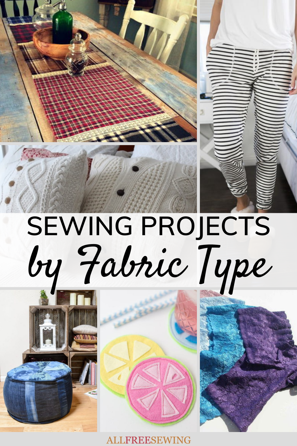 600+ Sewing Projects by Types of Fabric Materials
