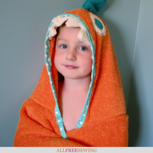 How to Make Kids Hooded Towels