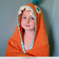 How to Make Kids Hooded Towels