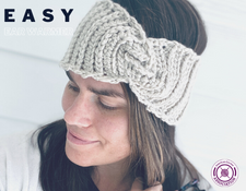 Easy Crochet Ear Warmer: Beginner Pattern With 5 Sizes