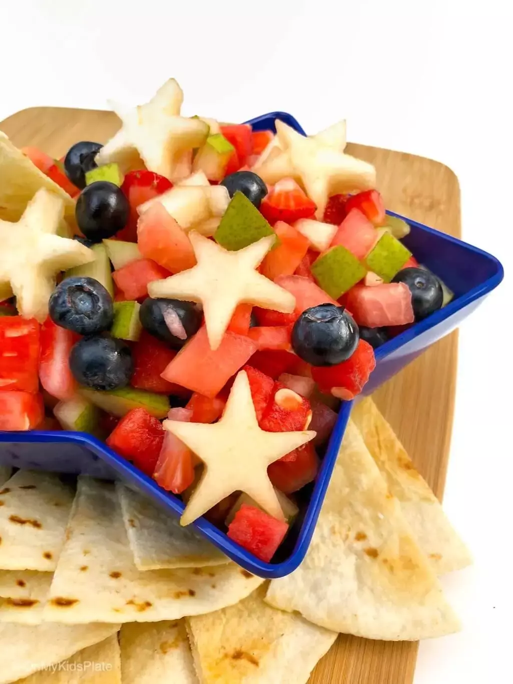 Red, White And Blue Fruit Salsa | RecipeLion.com