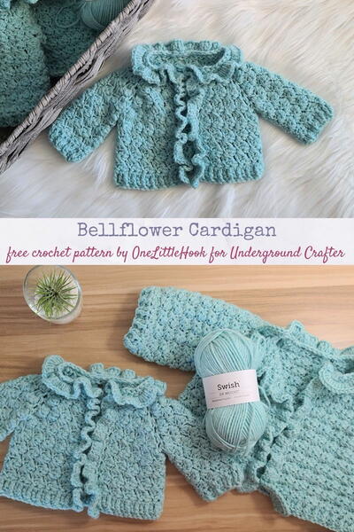 Bellflower Baby Cardigan 