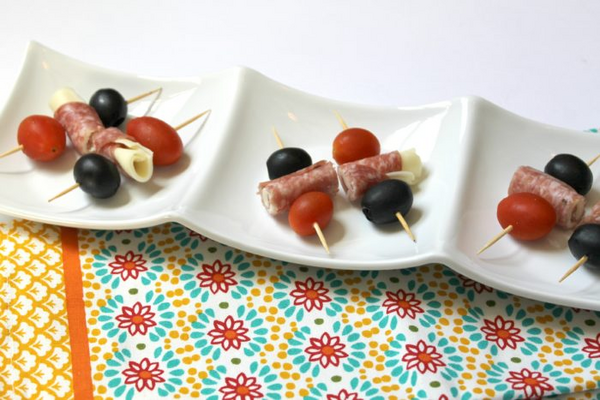 Easy Antipasto Kabobs