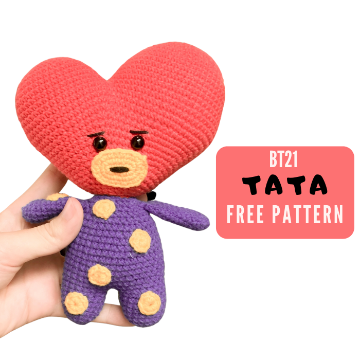 Bt21 Tata Doll | AllFreeCrochet.com